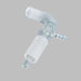 Chemglass Vacuum Take Off Adapter Style A 24/40 Joint 105 Degrees Glassware Chemglass