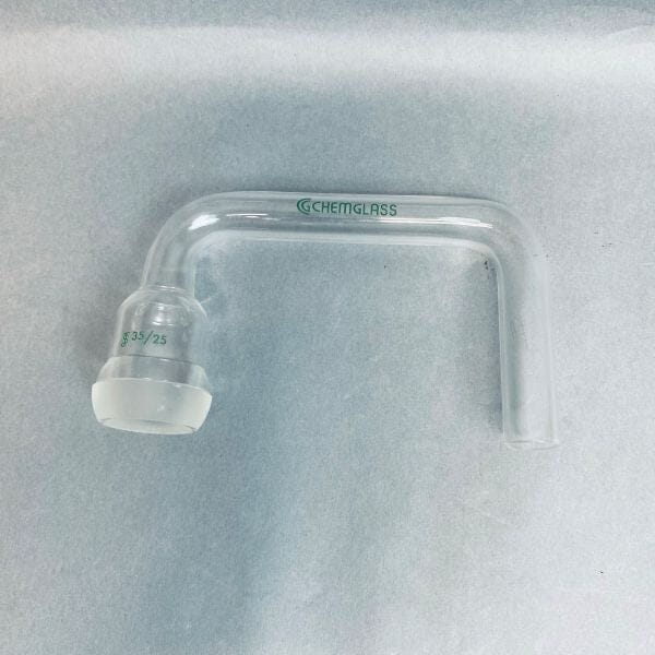 Chemglass Vacuum Trap Arm Style A 35/25 Ball Joint U Shaped Removable Arm Jointed Glassware Chemglass