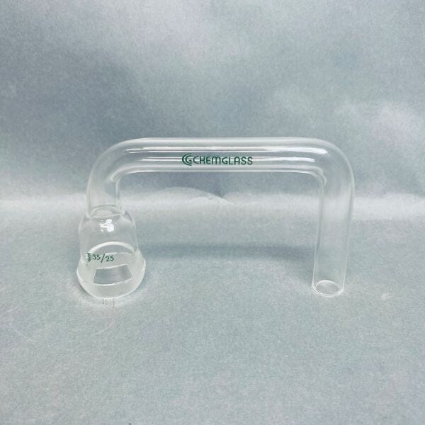 Chemglass Vacuum Trap Arm Style A 35/25 Ball Joint U Shaped Removable Arm Jointed Glassware Chemglass
