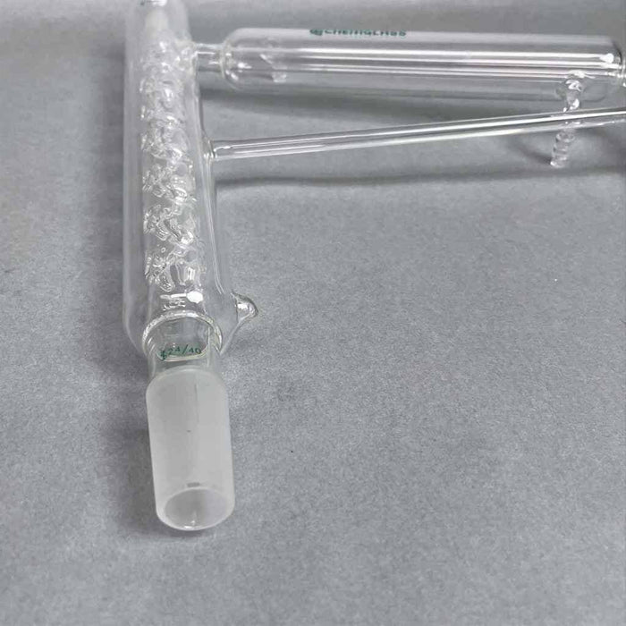 Chemglass Vigreux Distillation Head Jacketed 200mm Column Glassware Chemglass