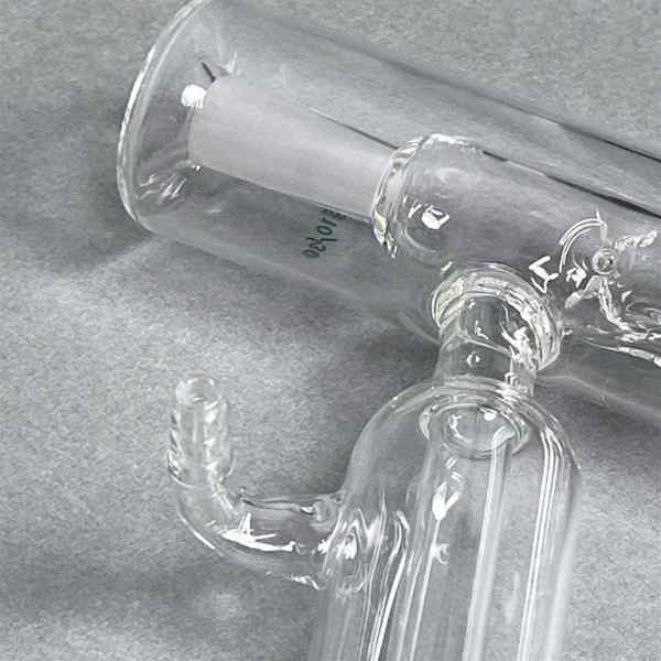 Chemglass Vigreux Distillation Head Jacketed 200mm Column Glassware Chemglass