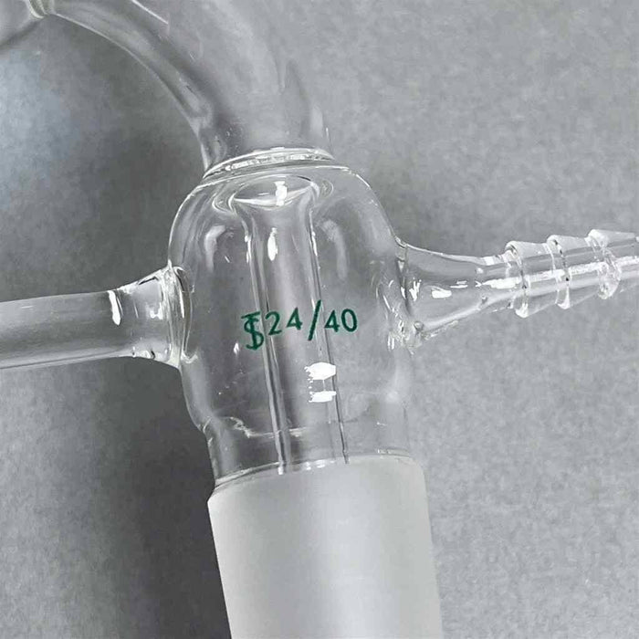 Chemglass Vigreux Distillation Head Jacketed 200mm Column Glassware Chemglass