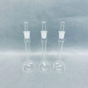Chemglass Volumetric Flask 10 ml Class A Pyrex Stopper #9 Set of 3 Lab Flasks Chemglass
