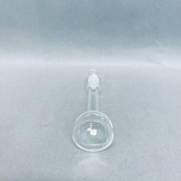 Chemglass Volumetric Flask 10 ml Class A Pyrex Stopper #9 Set of 3 Lab Flasks Chemglass