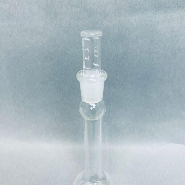 Chemglass Volumetric Flask 10 ml Class A Pyrex Stopper #9 Set of 3 Lab Flasks Chemglass