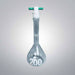 Chemglass Volumetric Flask 200 ml with #19 PTFE Stopper Total of 5 Flasks Glassware Chemglass