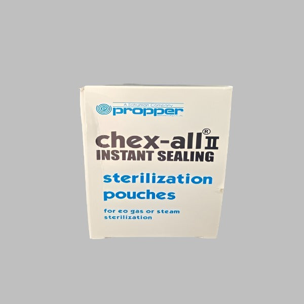 Chex-All II Instant Sealing Sterilization Pouch 5 x 10 in. Qty 1000 Pouches Other Propper