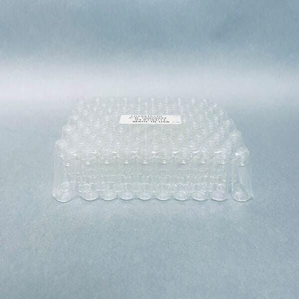 Clear Glass Vial 2 ml 12 x 32 mm Pack of 100 Vials Vials Thomas