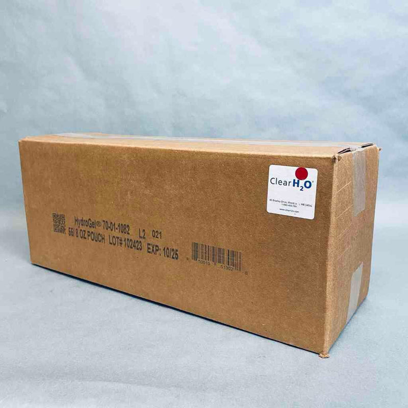 ClearH2O Hydrogel 8 oz Pouch Case of 55 Pouches Other ClearH2O