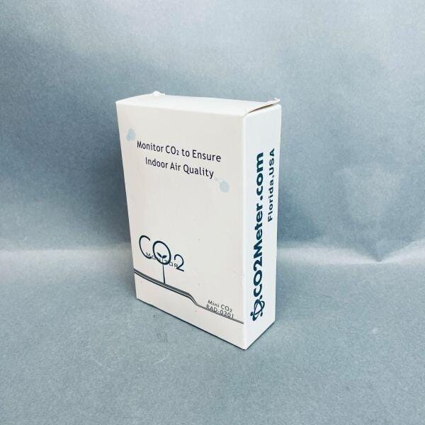 CO2Meter Mini CO2 Monitor White with USB Cable Gas Detectors & Monitors CO2Meter
