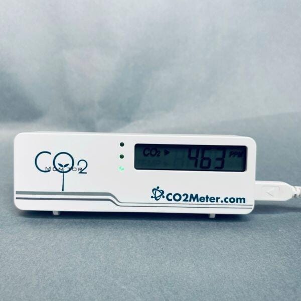 CO2Meter Mini CO2 Monitor White with USB Cable Gas Detectors & Monitors CO2Meter
