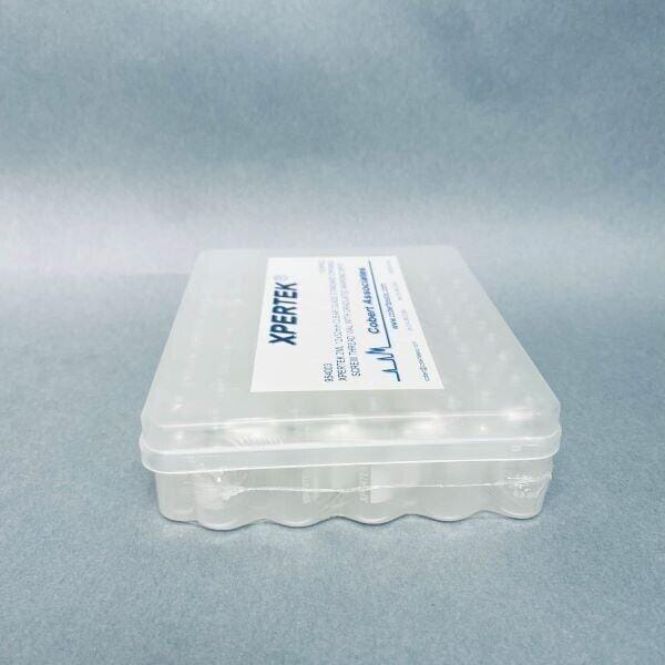 Cobert Associates Xpertek Clear Glass Vial 2 ml 12 x 32 mm 8-24 Thread with Graduations and Marking Spot 100 Vials Vials Cobert Associates