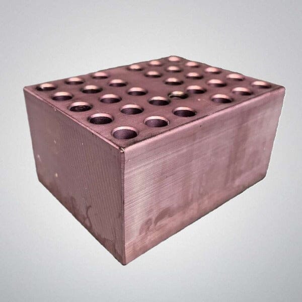 Cole-Parmer Aluminum Heat Block 30 Place for 0.5 ml Tubes — Life ...