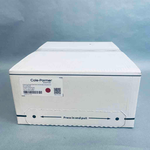 Cole-Parmer Aspirating Pipet 2 ml Sterile Individually Wrapped Case of 500 Pipets Pipets & Pipette Tips Cole-Parmer