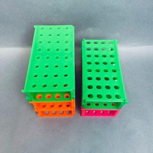 Cole Parmer Interlock Tube Rack 4 Way PP Assorted Colors Lot of 5 Racks Tube Racks Cole-Parmer