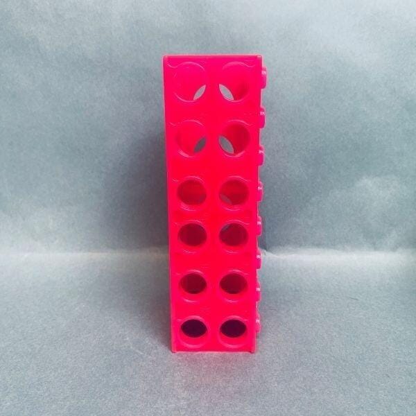 Cole Parmer Interlock Tube Rack 4 Way PP Assorted Colors Lot of 5 Racks Tube Racks Cole-Parmer