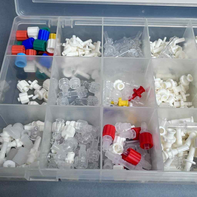 Cole-Parmer Luer Fitting Assortment Kit Over 300 Pieces Other Fittings & Adapters Cole-Parmer