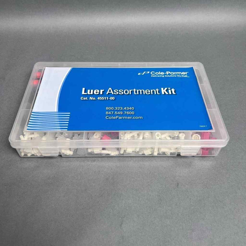 Cole-Parmer Luer Fitting Assortment Kit Over 300 Pieces Other Fittings & Adapters Cole-Parmer