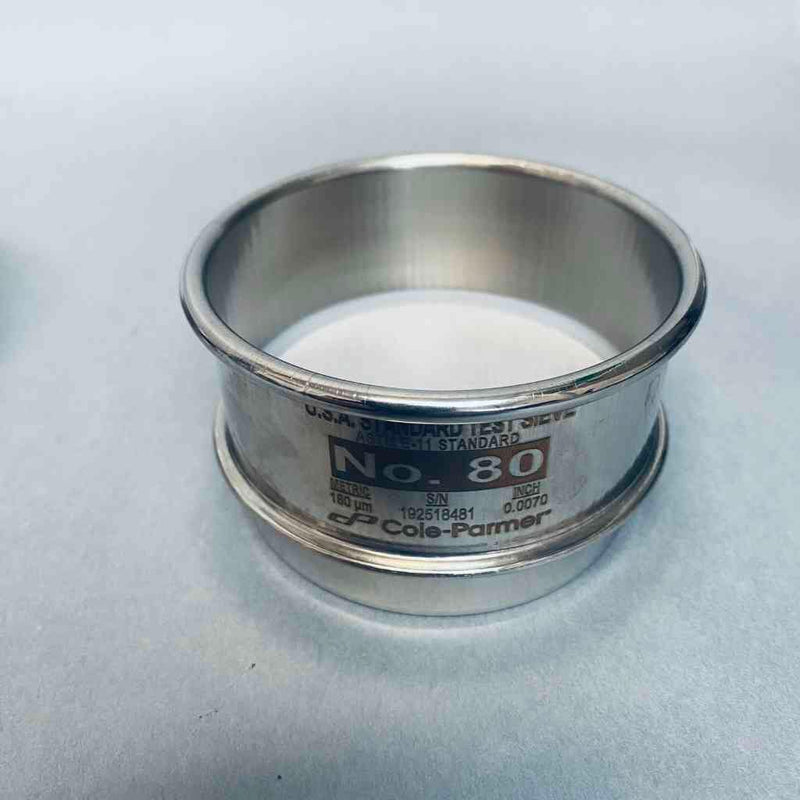 Cole Parmer USA Standard Test Sieve 3 in. Diameter Sizes 60, 80, 100, 120 Other Test, Measurement & Inspection Cole-Parmer