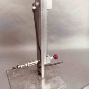 Cole Parmer Variable Area Flowmeters 150mm on Aluminum Bases Lot of 2 Flow Meters Cole-Parmer