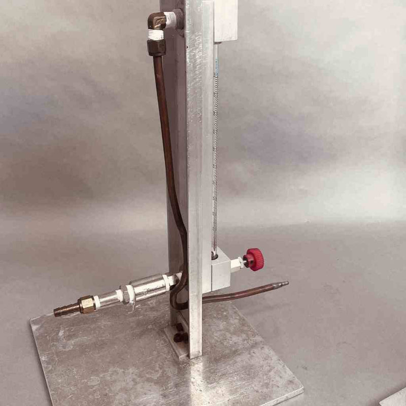 Cole Parmer Variable Area Flowmeters 150mm on Aluminum Bases Lot of 2 Flow Meters Cole-Parmer