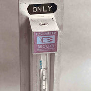 Cole Parmer Variable Area Flowmeters 150mm on Aluminum Bases Lot of 2 Flow Meters Cole-Parmer