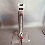 Cole Parmer Variable Area Flowmeters 150mm on Aluminum Bases Lot of 2 Flow Meters Cole-Parmer