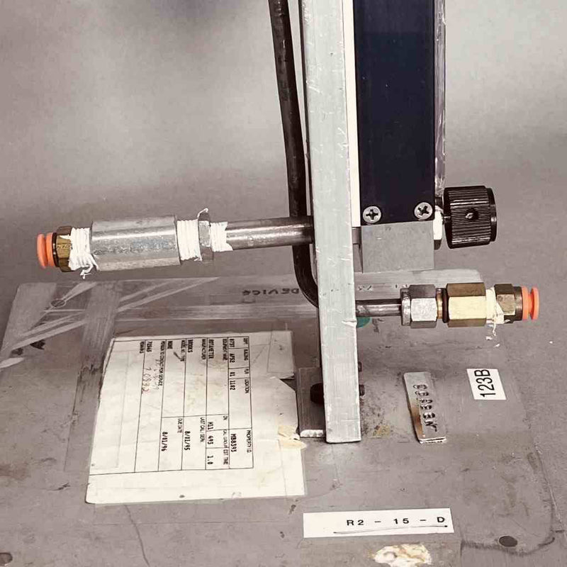 Cole Parmer Variable Area Flowmeters 150mm on Aluminum Bases Lot of 2 Flow Meters Cole-Parmer