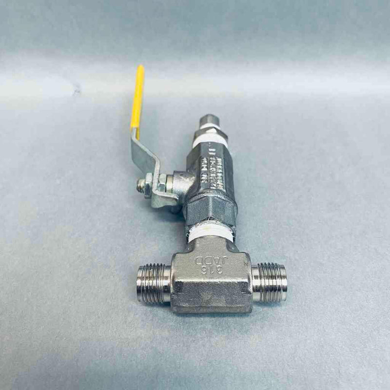 Company Approved Ball Valve 3/8 in. DN10 600 WOG Lot of 4 Valves Ball Valves Company Approved