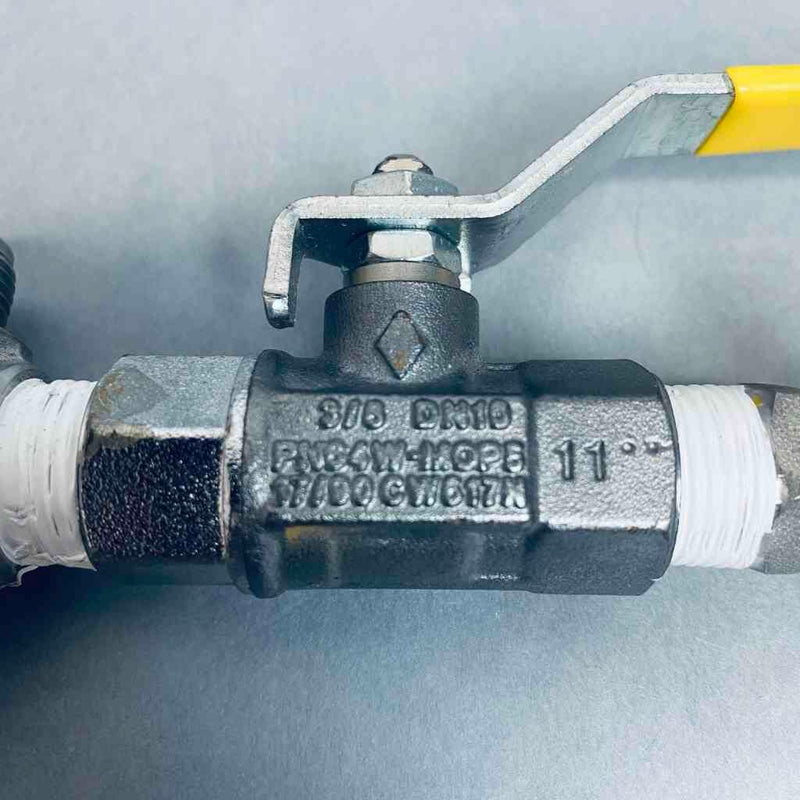 Company Approved Ball Valve 3/8 in. DN10 600 WOG Lot of 4 Valves Ball Valves Company Approved