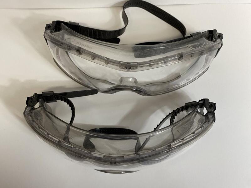Condor Safety Goggles Chemical and Impact Resistant Adjustable 2 Pairs Other Condor