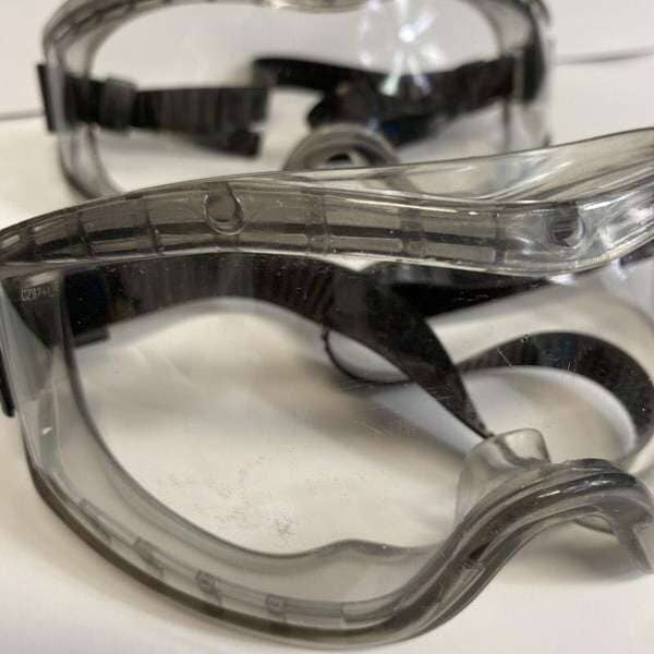 Condor Safety Goggles Chemical and Impact Resistant Adjustable 2 Pairs Safety Glasses & Goggles Condor