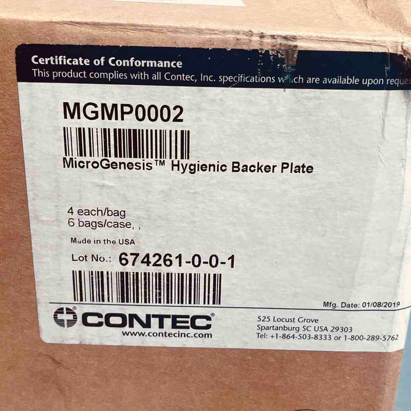 Contec MicroGenesis Mop Pad Backer Plate Lot of 4 Plates Cleaning Equipment & Kits Contec
