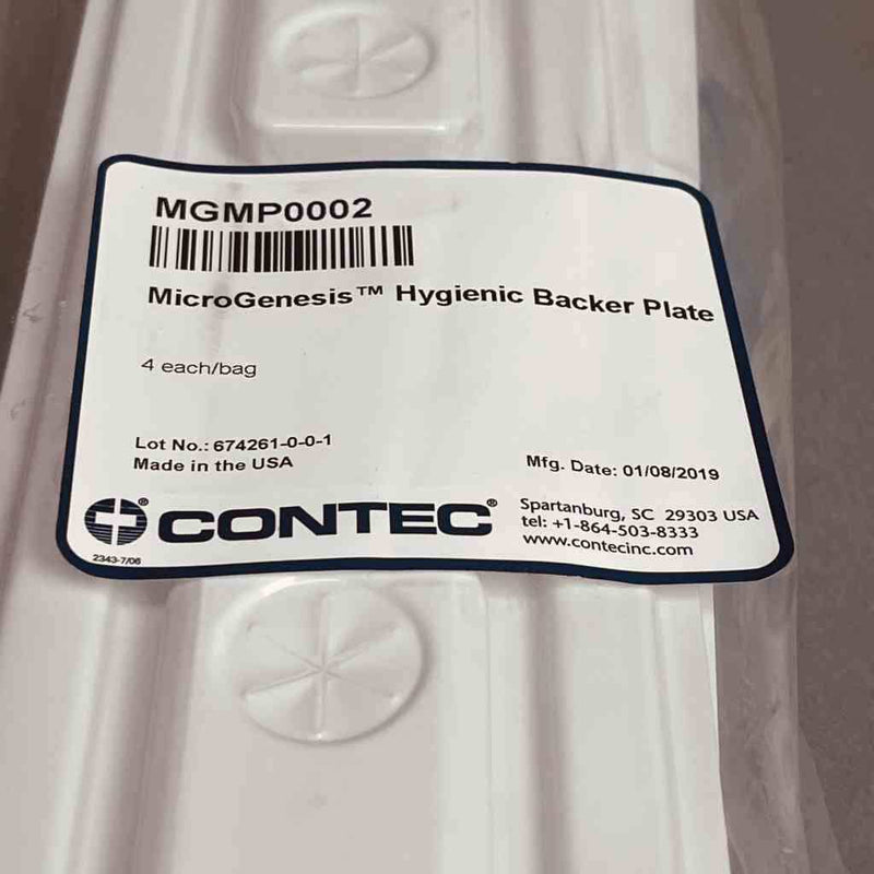 Contec MicroGenesis Mop Pad Backer Plate Lot of 4 Plates Cleaning Equipment & Kits Contec