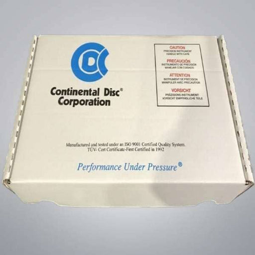 Continental Disc Gas Rupture Disc 42 psig Type 1 1/2 in. Sanitrx IS Other Continental Disc