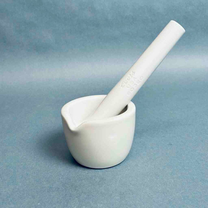 CoorsTek 60316 Mortar and 60320 Pestle Set Glazed Porcelain Other Medical & Lab Glassware CoorsTek