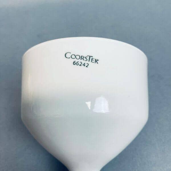CoorsTek Porcelain Buchner Funnel 186mL 70mm Funnels CoorsTek
