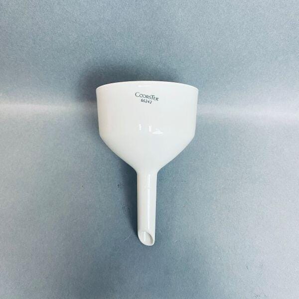 CoorsTek Porcelain Buchner Funnel 186mL 70mm Funnels CoorsTek