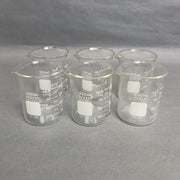 Corning 1000-250 Beaker 250 ml Glass Total of 6 Beakers Corning