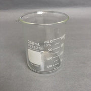 Corning 1000-250 Beaker 250 ml Glass Total of 6 Beakers Corning