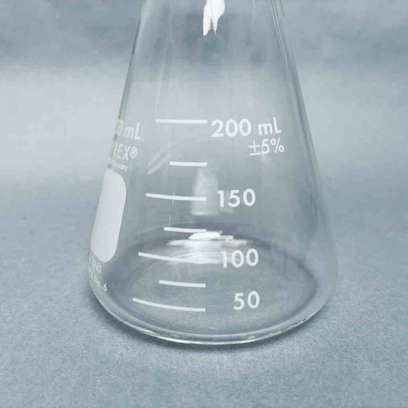 Corning 250 ml Narrow Mouth Erlenmeyer Flask Lot of 12 Flasks Lab Flasks Corning