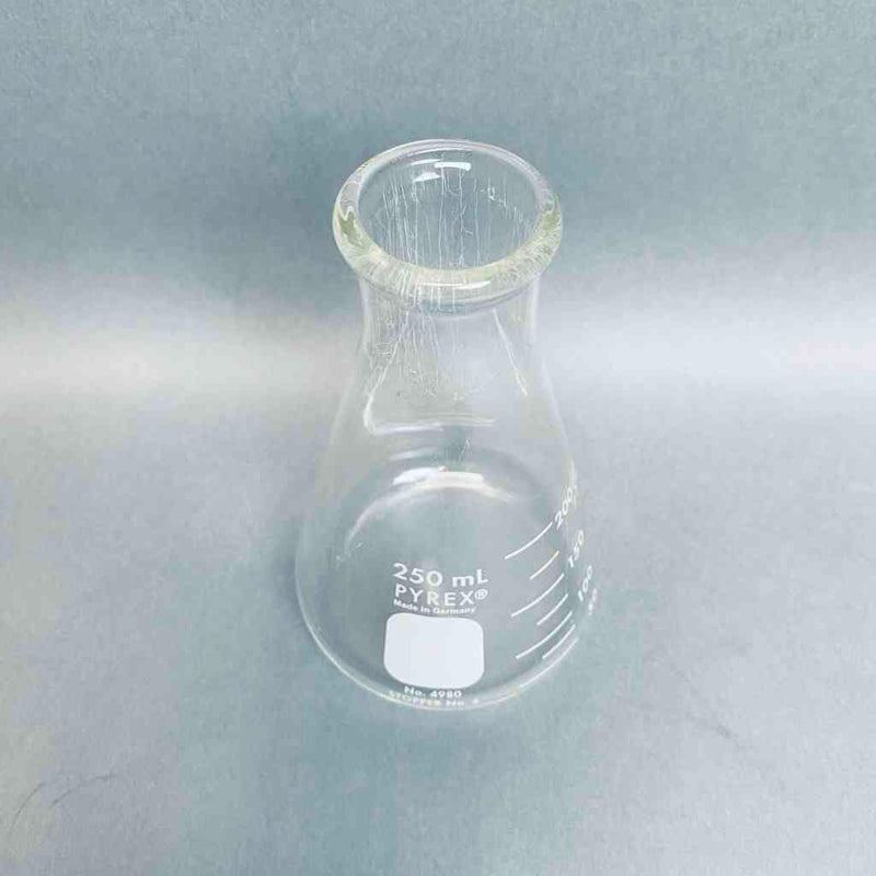 Corning 250 ml Narrow Mouth Erlenmeyer Flask - Pack of 12 Lab Flasks Corning