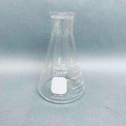 Corning 250 ml Narrow Mouth Erlenmeyer Flask - Pack of 12 Lab Flasks Corning
