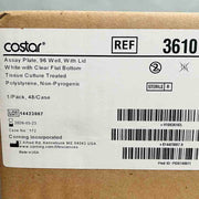 Corning 3610 Microplate 96 Well with Lid White Clear Bottom 48 Plates Petri Dishes/Culture Plates Corning