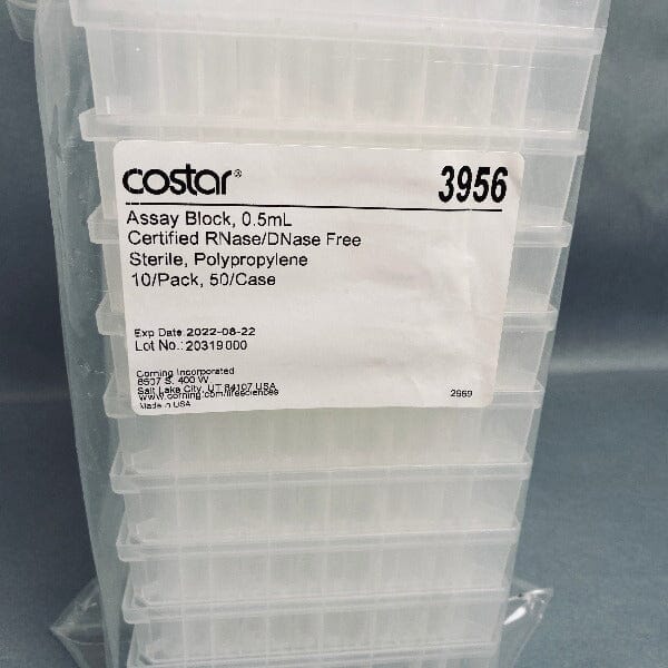 Corning 3956 Storage Plate 96 Well Sterile Pack of 10 Plates Lab Consumables::Storage and Culture Plates Corning