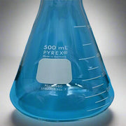 Corning 4980-500 Flask 500 ml Pyrex Erlenmeyer Narrow Mouth Lab Consumables::Tubes, Vials, and Flasks Corning
