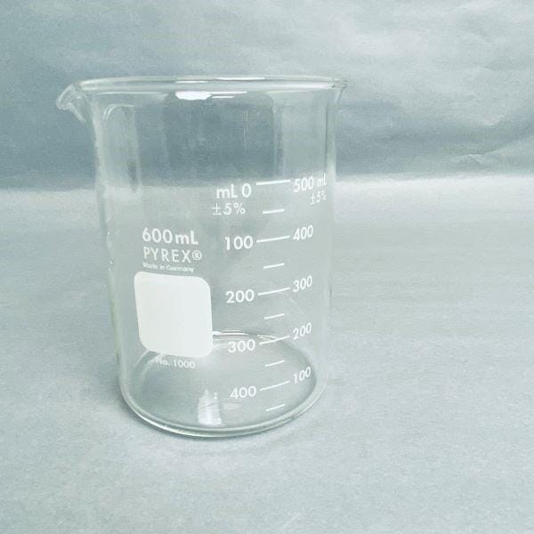 Corning Beaker Griffin 600 ml Pyrex Lot of 3 Beakers Beakers Corning
