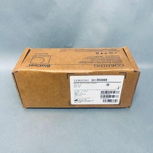 Corning BioCoat Poly-D-Lysine Cellware 100 mm Dish with Lid Case of 10 Dishes Petri Dishes/Culture Plates Corning