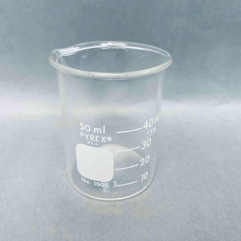 Corning Borosilicate Glass Beaker 50 ml Pyrex Lot of 12 Beakers Beakers Corning