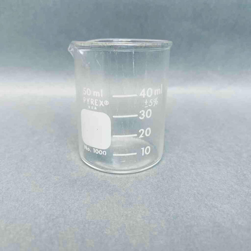 Corning Borosilicate Glass Beaker 50 ml Pyrex Lot of 12 Beakers Beakers Corning